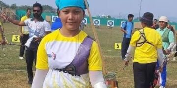Assam's Tutumoni Boro clinches gold in archery at 37th National Games 2023