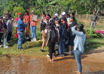 Jorhat’s DCB Girls’ College students probe disaster risk in Kohora River Basin