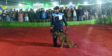 Aaranyak’s anti-poaching dogs hog limelight at International Agri-Horti Show in Guwahati