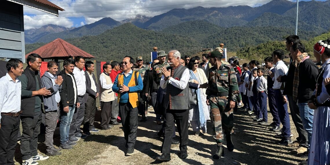 Arunachal Governor urges security forces to strengthen bonds with local populace