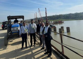 Meghalaya CM inspects progress on India’s longest bridge over water – Dhubri-Phulbari Bridge