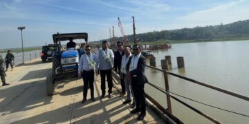 Meghalaya CM inspects progress on India’s longest bridge over water – Dhubri-Phulbari Bridge