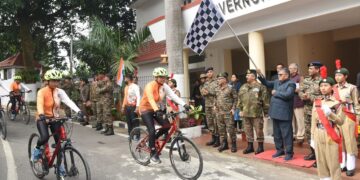 Assam Governor flags off NCC’s mega cyclothon; 15 cadets to cover 2107 km in 23 days