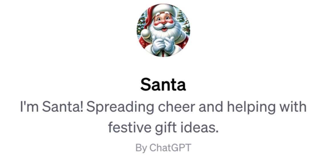 ChatGPT unveils SantaGPT: A festive chatbot spreading holiday cheer, gift ideas