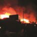 Raging fire at Bajoria Mill sparks midnight chaos in Shillong, no casualties reported