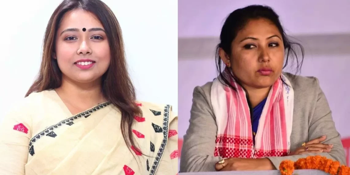 Bismita Gogoi and Angkita Dutta joining BJP put political future of 2 sitting MLAs in jeopardy