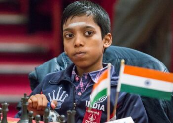 Chess prodigy Praggnanandhaa claims top spot in Indian chess, beats World Champion Ding Liren