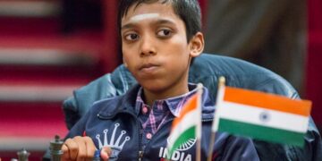 Chess prodigy Praggnanandhaa claims top spot in Indian chess, beats World Champion Ding Liren