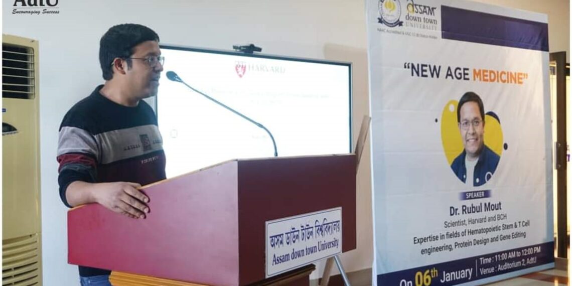 Harvard’s Biotech luminary ignites scientific fervour at Assam down town University