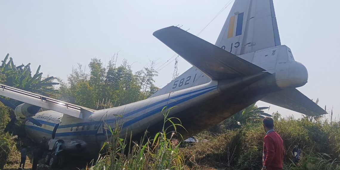 Myanmar military aircraft crashes in Mizoram’s Lengpui with 14 onboard; halts evacuation of soldiers