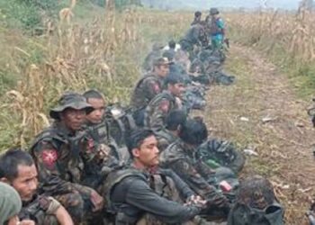 After fall of critical Paletwa town to Arakan Army, fleeing Myanmar junta soldiers flood into Mizoram