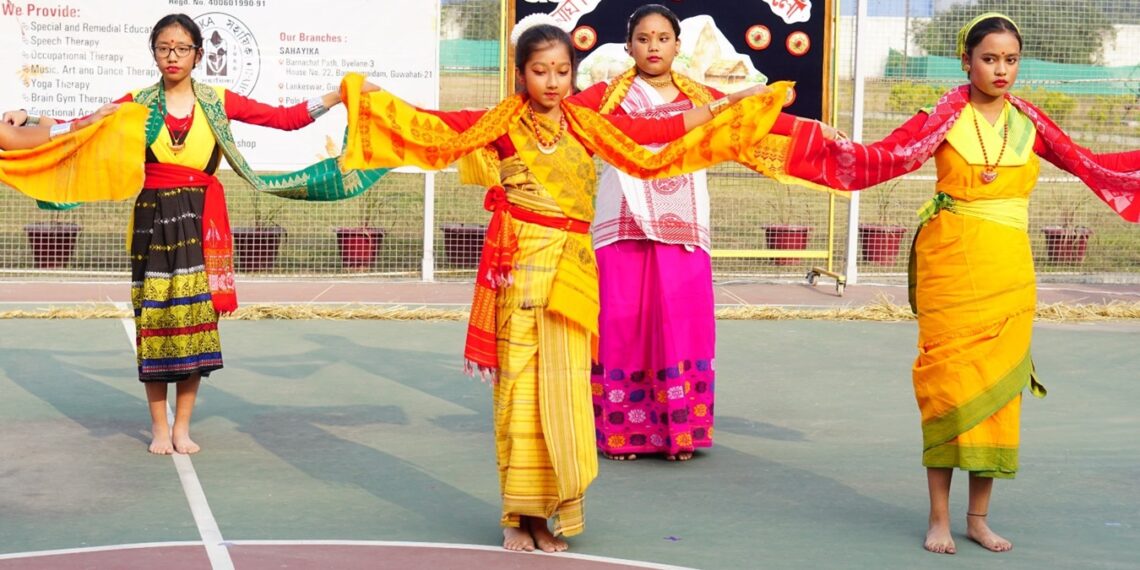 Tradition, social responsibility merge at down town School’s pre-Magh Bihu extravaganza