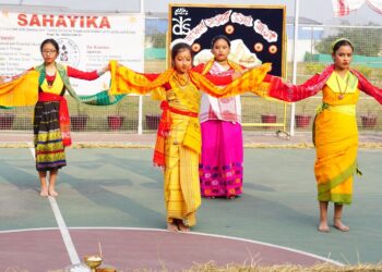 Tradition, social responsibility merge at down town School’s pre-Magh Bihu extravaganza