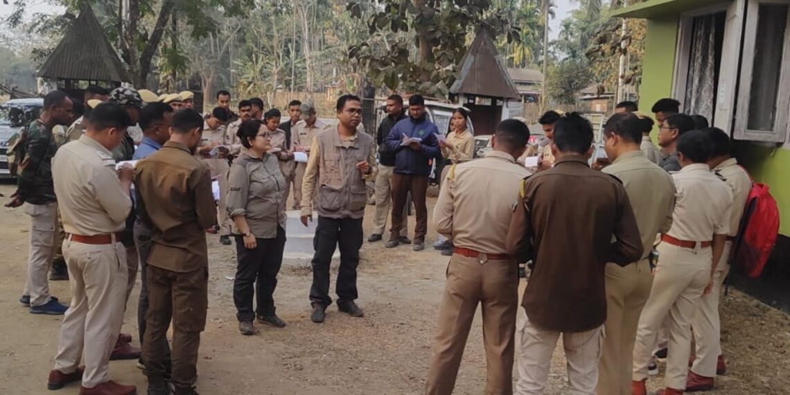 Assam Forest Department officials receive GPS training as part of Elephant Estimation 2024