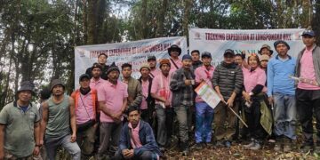 Trekkers discover stone cave used by Allied forces during WWII in Arunachal