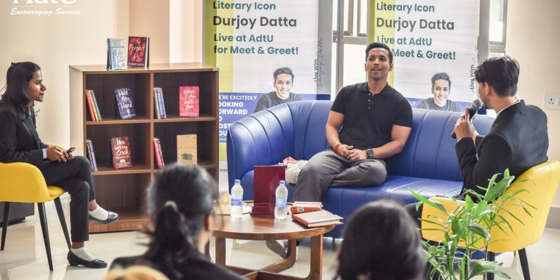 Assam down town University hosts exclusive session with young literary icon Durjoy Datta
