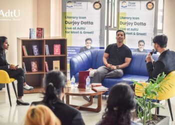 Assam down town University hosts exclusive session with young literary icon Durjoy Datta