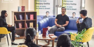 Assam down town University hosts exclusive session with young literary icon Durjoy Datta