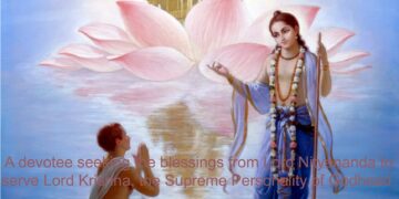 Devotees gather at ISKCON Ulubari to celebrate Nityananda Trayodashi