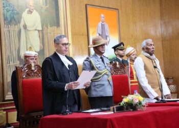Justice S Vaidyanathan sworn in as Chief Justice of Meghalaya High Court