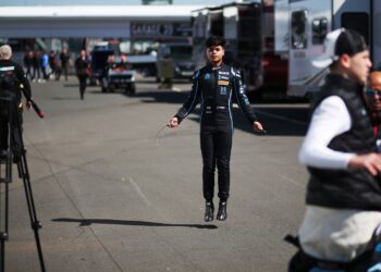 Meghalaya’s Jaden Pariat lights up track in MRF National Car Racing Championship