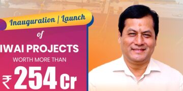 Union minister Sonowal inaugurates key projects worth Rs. 254 Cr in Guwahati’s Pandu Port