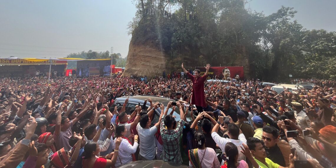 Tipra chief Pradyot begins fast-unto-death over indigenous rights