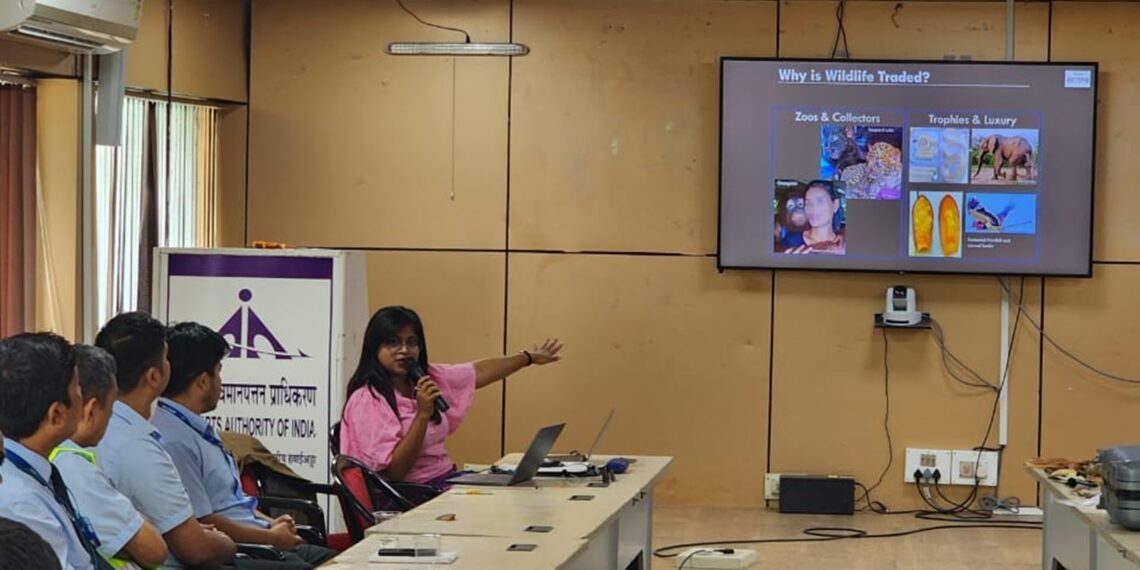 Guwahati International Airport hosts sensitisation session on wildlife trafficking