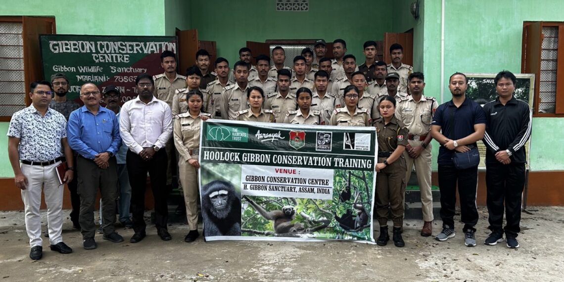 Training to equip forest frontline staff in Hoolock Gibbon conservation underway in Assam’s Jorhat