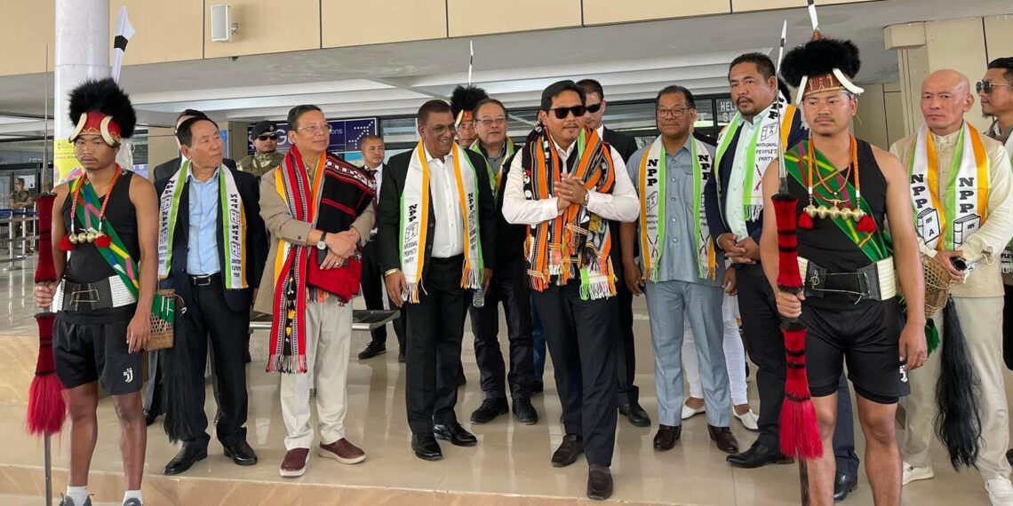 Meghalaya CM in Nagaland to strategize with CM Rio for NDA’s LS candidates in state