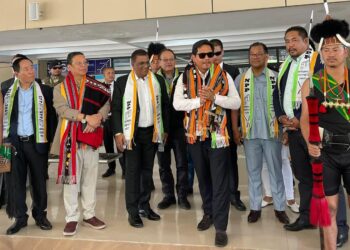 Meghalaya CM in Nagaland to strategize with CM Rio for NDA’s LS candidates in state