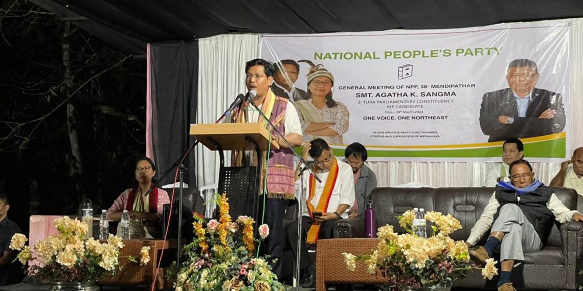 Meghalaya CM dubs NPP’s Tura candidate Agatha Sangma ‘state ambassador’ to Delhi