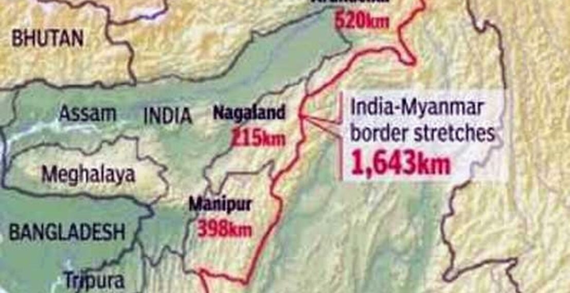 India to allocate ₹308 Cr for Myanmar border fence project amid Northeast opposition