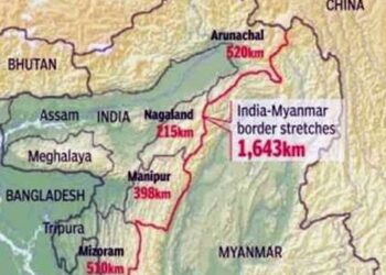 India to allocate ₹308 Cr for Myanmar border fence project amid Northeast opposition