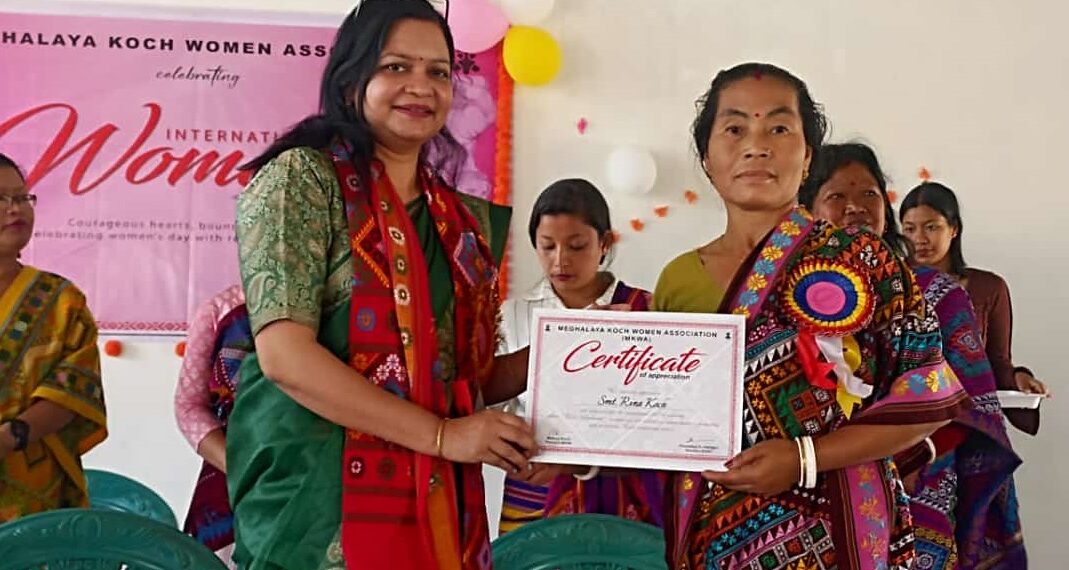 Meghalaya Koch Women Association Celebrates International Women's Day in Ghasura