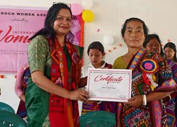 Meghalaya Koch Women Association Celebrates International Women's Day in Ghasura