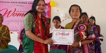 Meghalaya Koch Women Association Celebrates International Women's Day in Ghasura