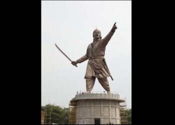 PM Narendra Modi unveils 125 bronze statue of Ahom General Lachit Borphukan