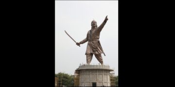 PM Narendra Modi unveils 125 bronze statue of Ahom General Lachit Borphukan