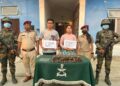 Myanmarese couple among four arrested with explosives, drugs in Mizoram