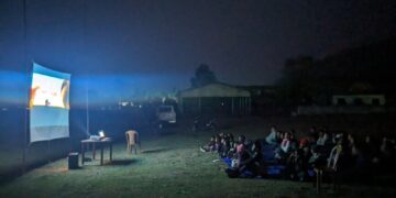 Residents near Kaziranga unite for World Wildlife Day open-air movie screening