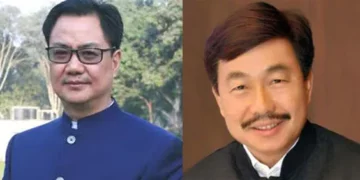 BJP names Kiren Rijiju, Tapir Gao as Lok Sabha candidates in Arunachal Pradesh