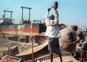 A graveyard for ships and workers in Bangladesh