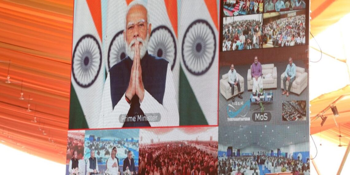 PM lays foundation stone for semi-conductor plant in Assam, says it’ll boost start-up economy