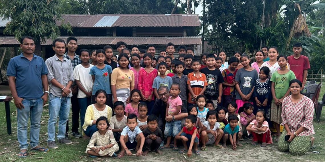 Teenagers engage in homestead gardens awareness programme in Assam’s Manas