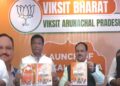 BJP releases manifesto for Arunachal state polls; JP Nadda stresses on overall development