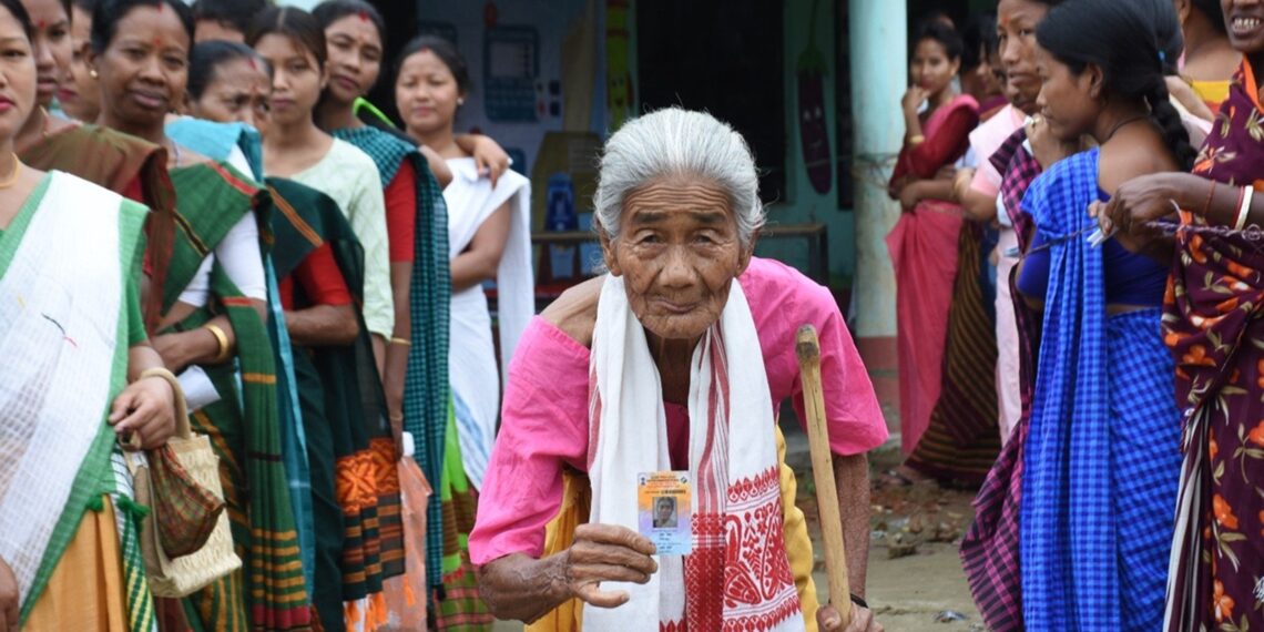 Assam records over 70% turnout in 1st phase of LS polls; Jorhat leads tally with 76.20%
