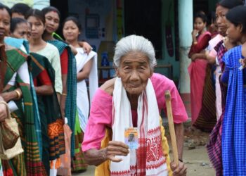 Assam records over 70% turnout in 1st phase of LS polls; Jorhat leads tally with 76.20%