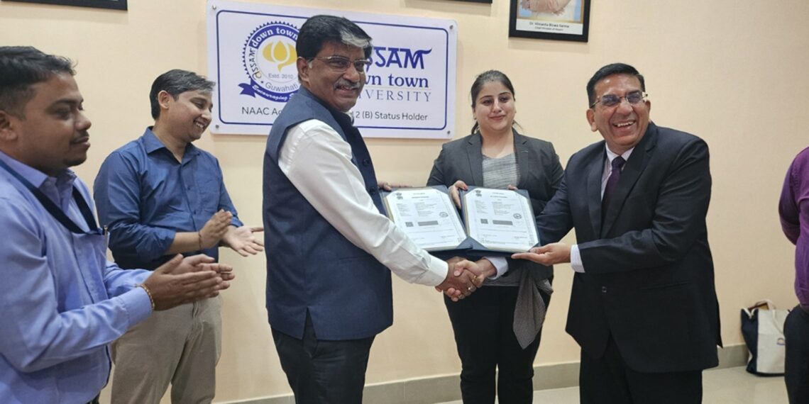 Assam down town University & IBM join forces to empower students with IT skills