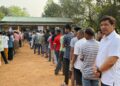 Meghalaya CM joins early voters, queues up at polling station since 6:30 am